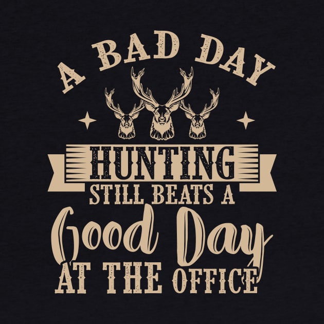 A miserable day out hunting still beats t-shirt gift by Lomitasu